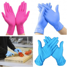 Disposable Latex Nitrile Gloves Universal Kitchen Washing Work Gloves