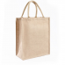 Reusable Jute Tote Shopping Bags Grocery Foldable Linen Storage Bag